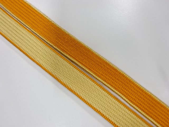  未使用品　正絹　帯留め用　手組四分紐